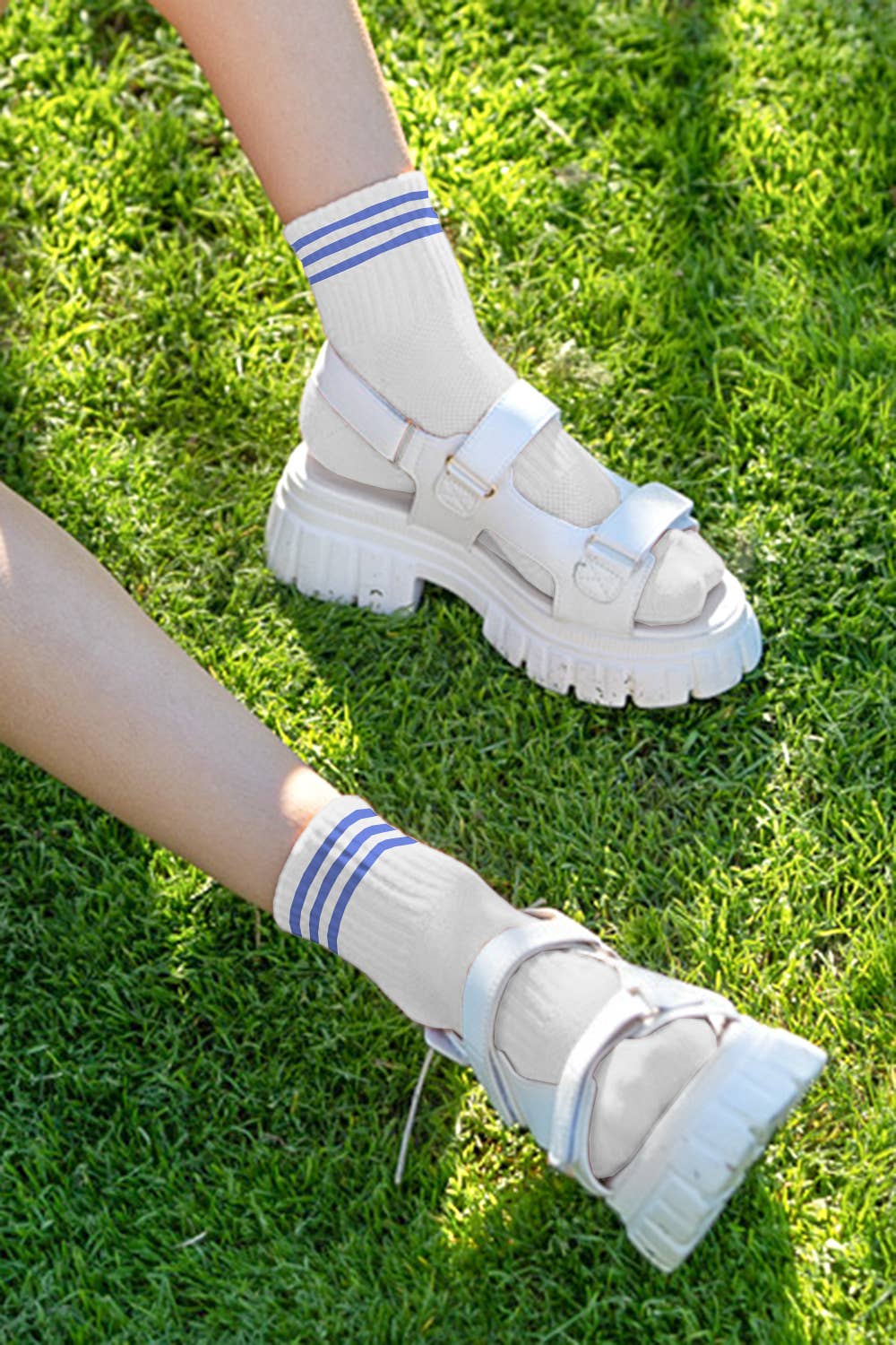 Striped Ankle Socks