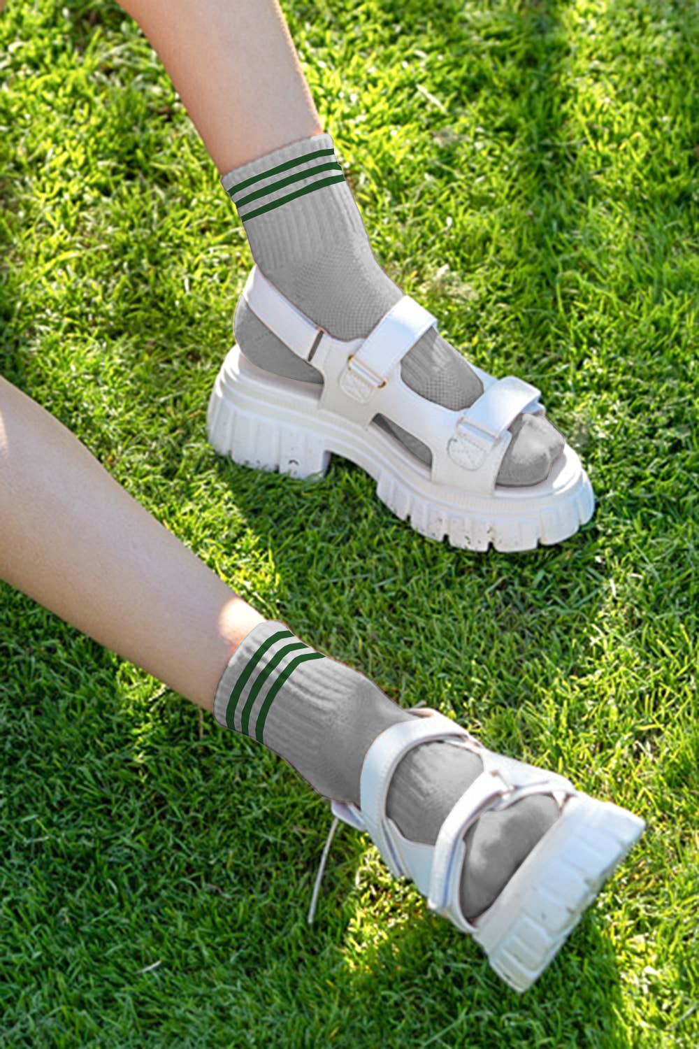 Striped Ankle Socks