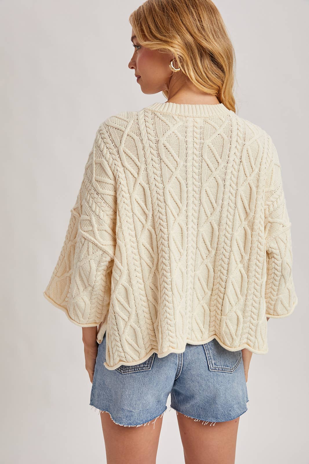 Joanne Cable Knit Sweater