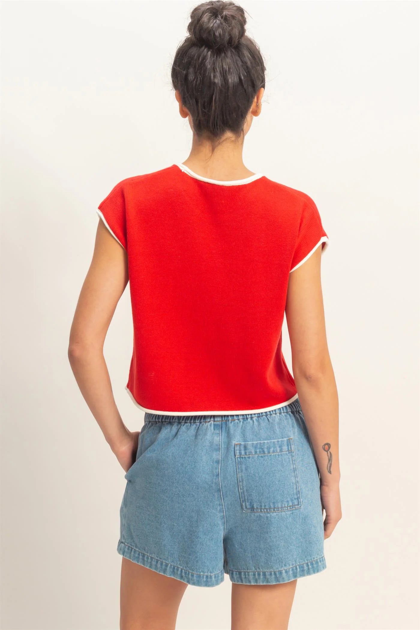 Finley Flag Sweater (Three Colors)*