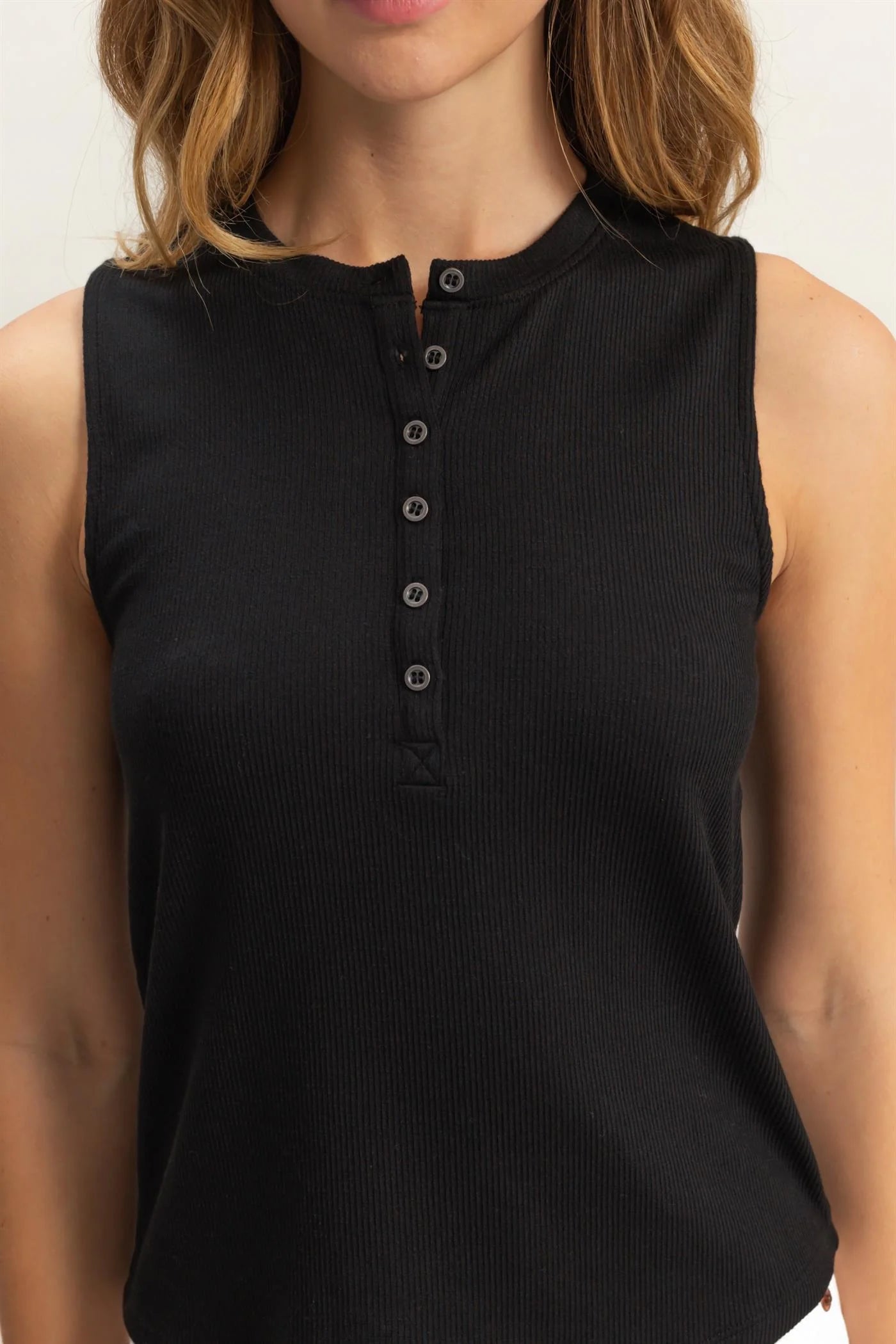 Jenny Button Tank