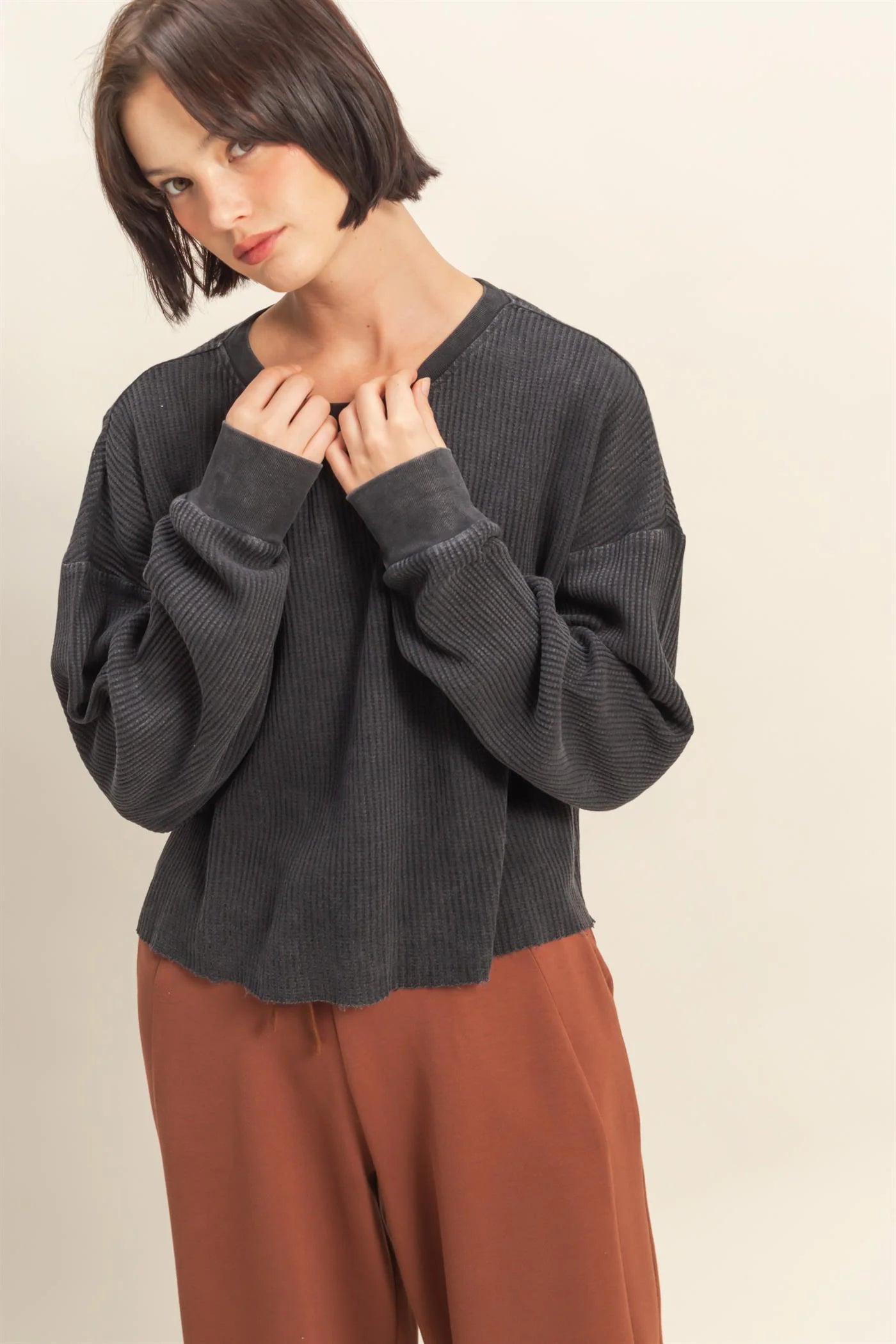 All We Could Waffle Top (7 Colors)