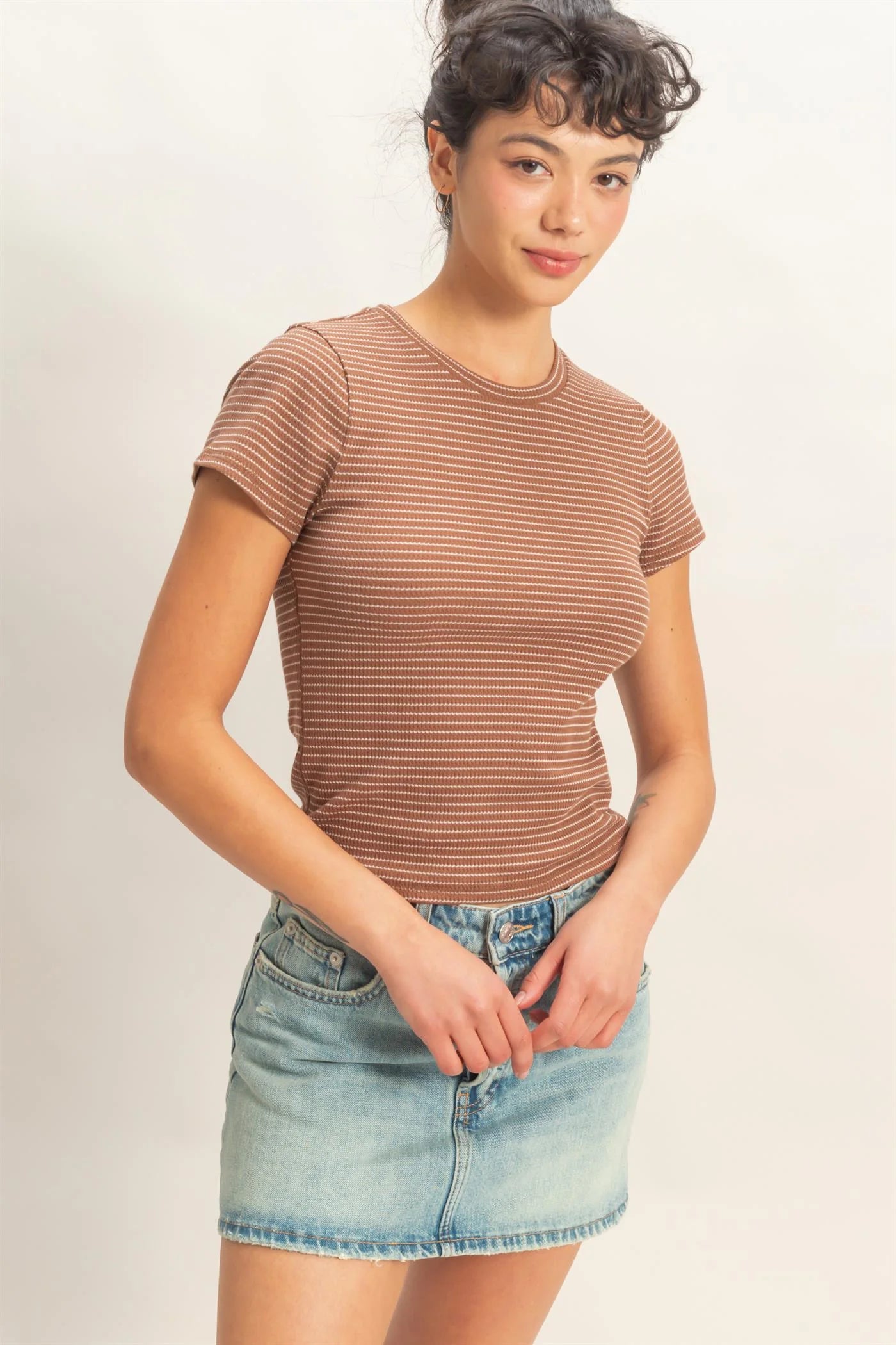 Rowan Stripe Tee (Four Colors)