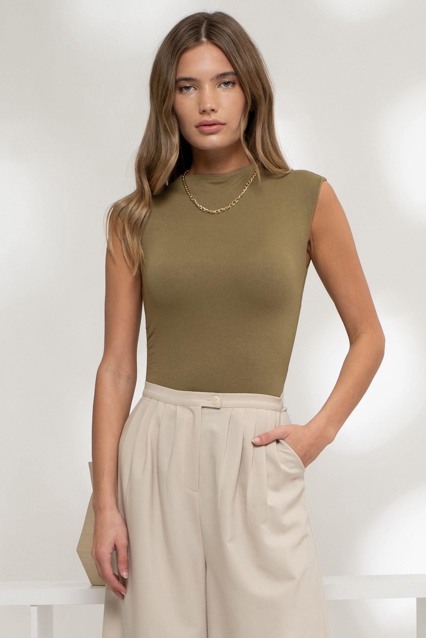 Roli Mock Neck Bodysuit