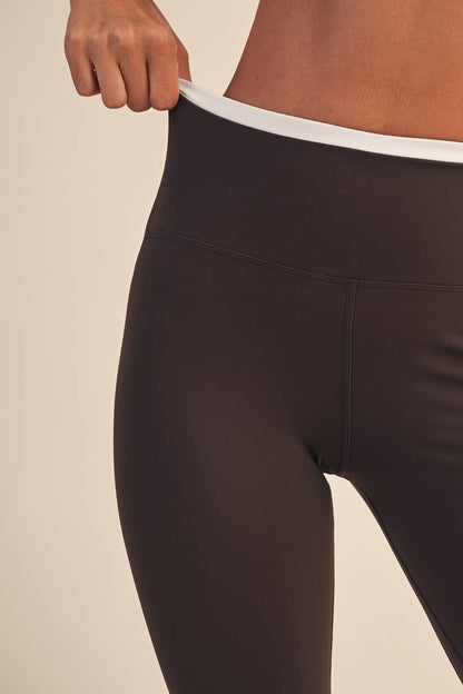 Contrast Binding Legging (Three Colors)