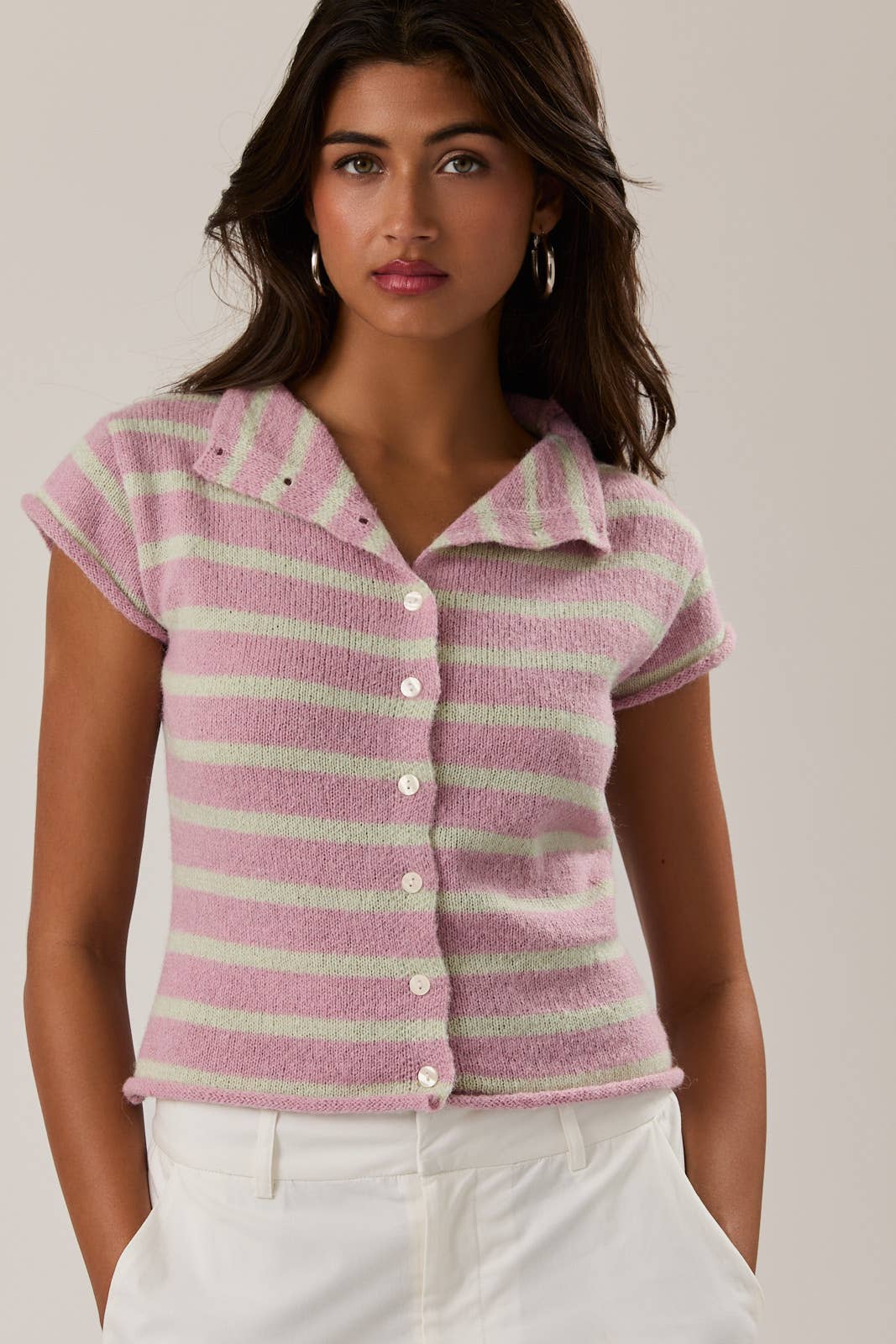 Sawyer Button Front Sweater
