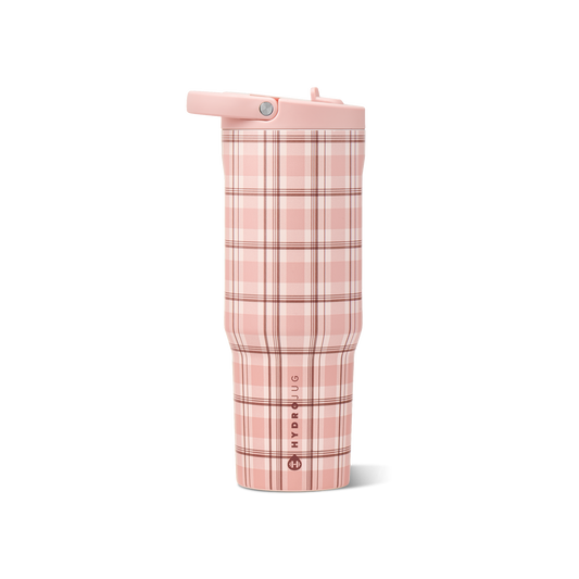 HydroJug - Pillow Talk Plaid 40 oz Sport Water Bottle