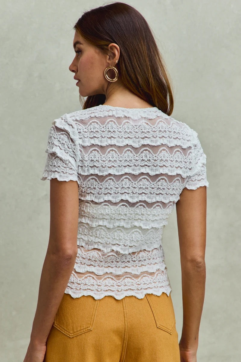 Lucy Lace Top