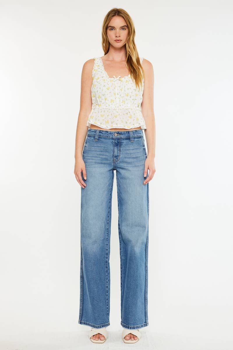 Mindy Wide Leg Jean
