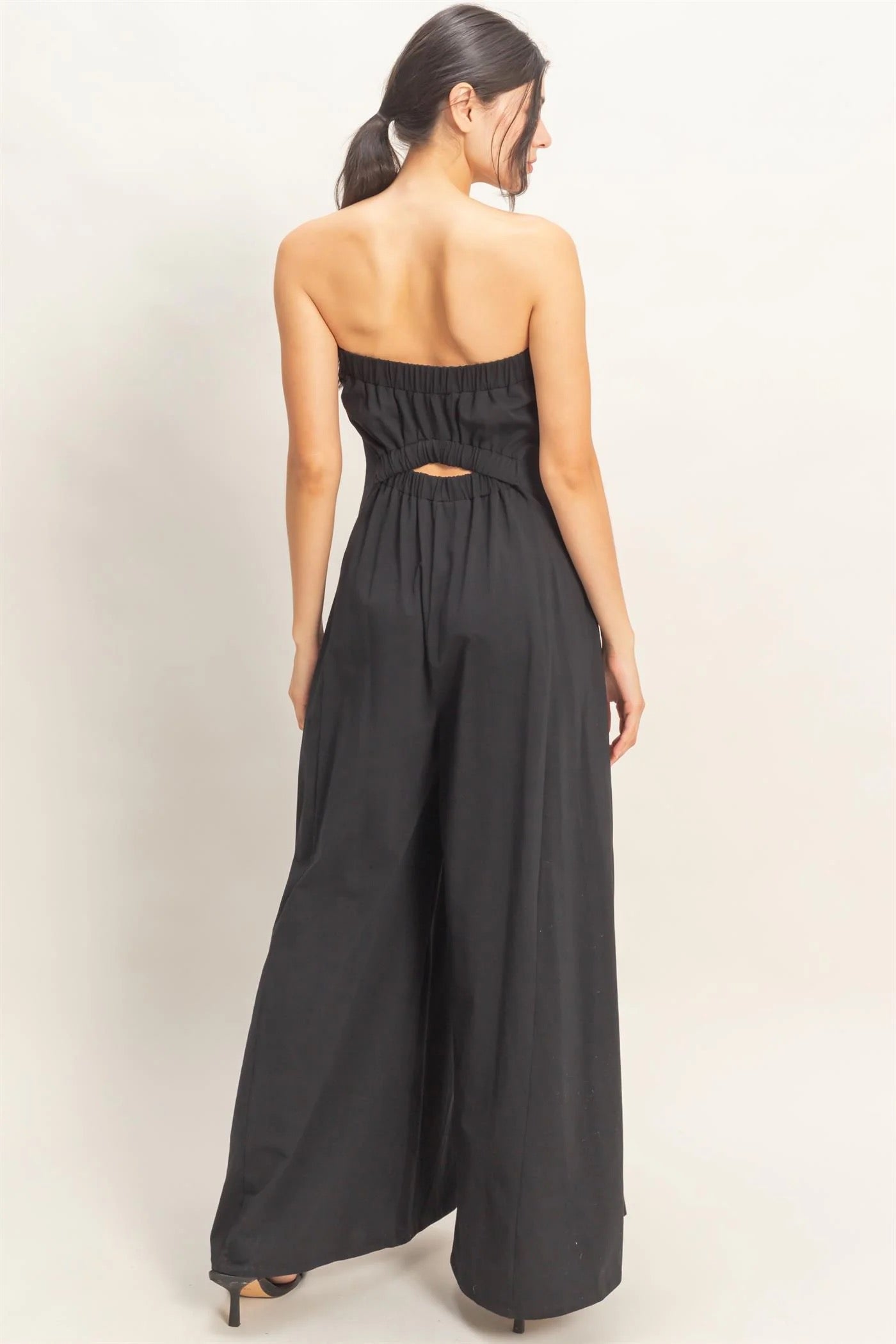 Michelle Strapless Jumpsuit (Two Colors)*