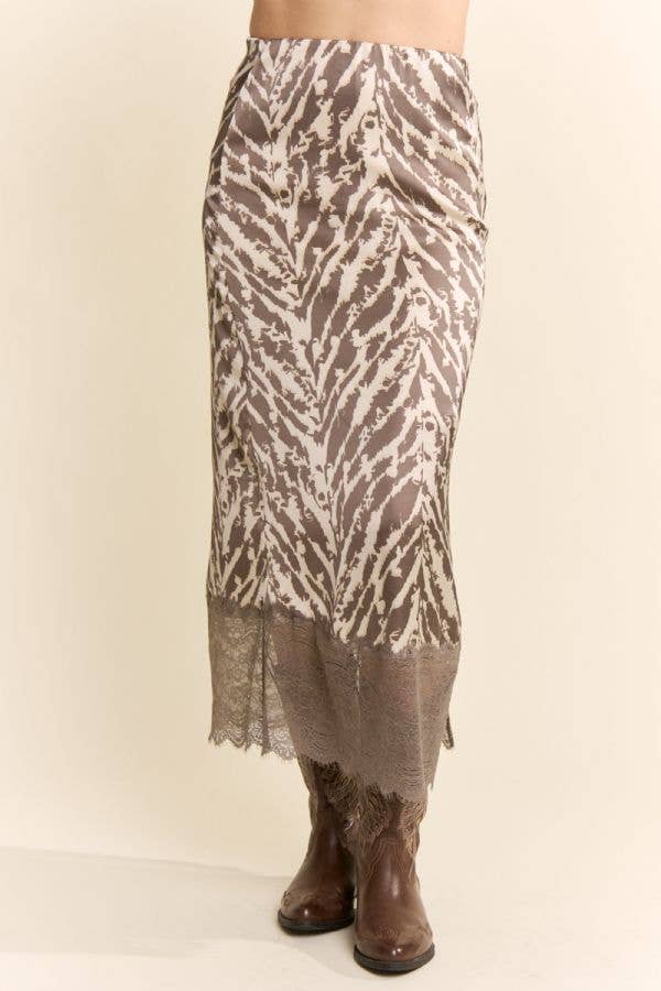 Animal Print Skirt