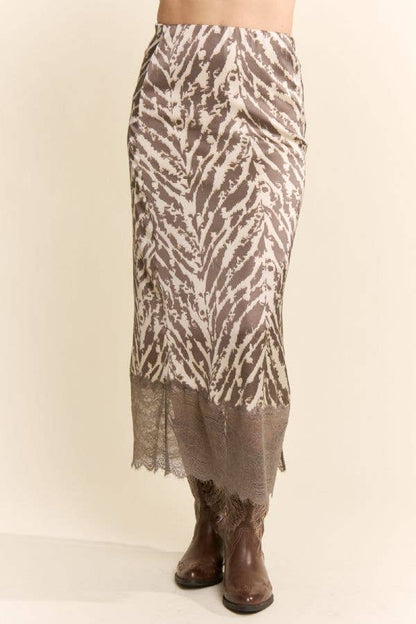 Animal Print Skirt
