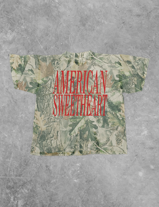 American Sweetheart, Camo Western Boxy Cotton TShirt