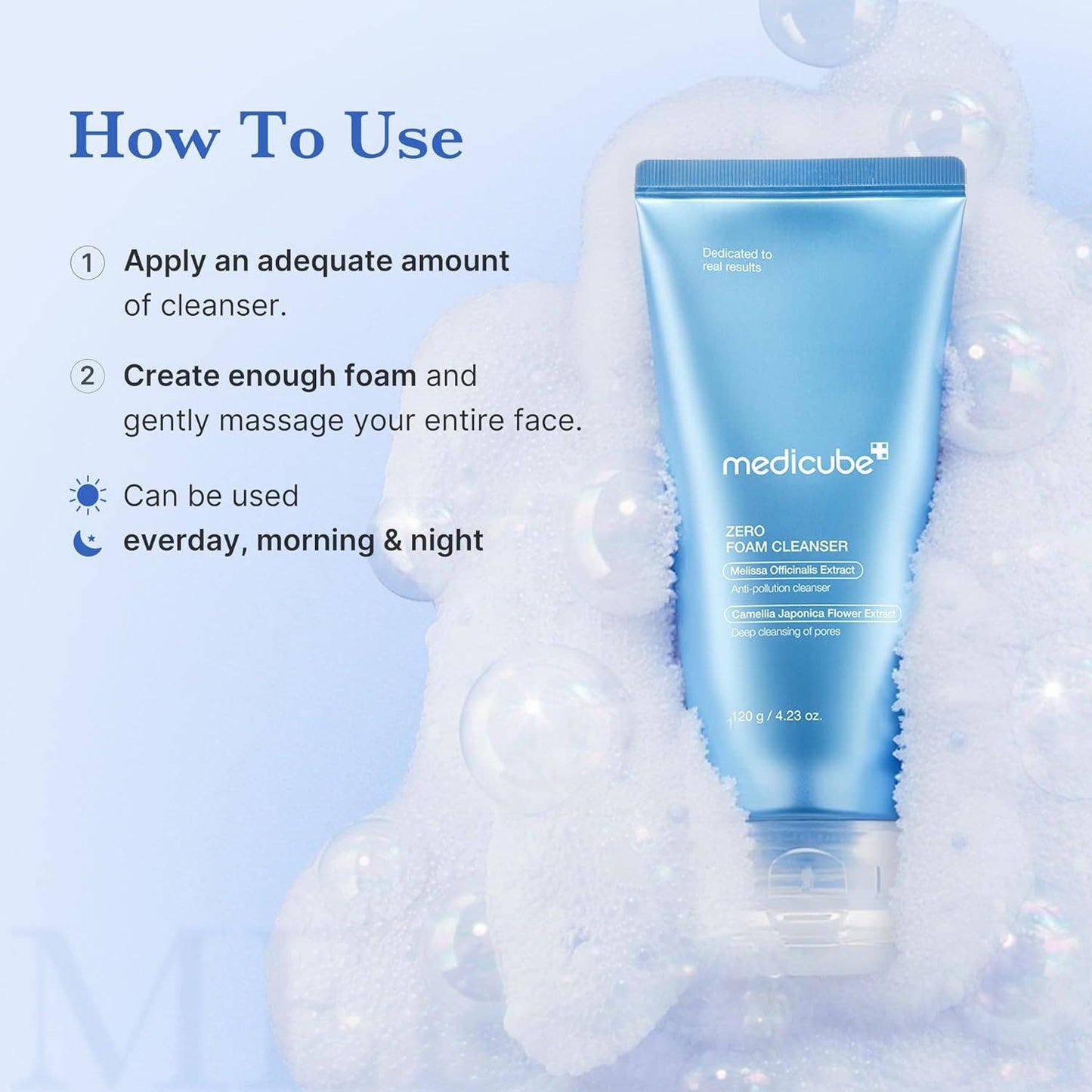 MEDICUBE Zero Foam Cleanser