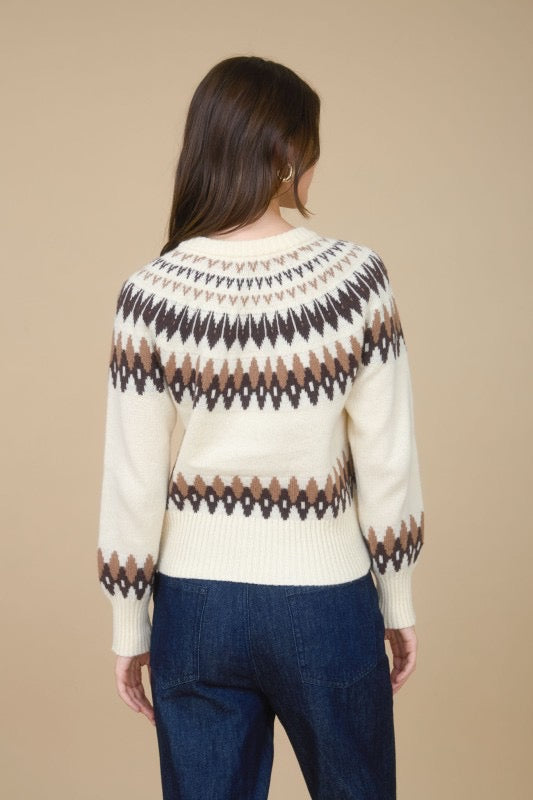 Fair Isle Cardigan (2 Colors)