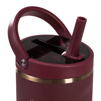 Merlot HydroJug 32 oz Sport Water Bottle