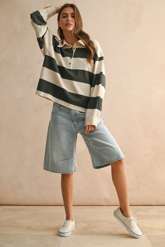 Harmony Relaxed Barrel Shorts