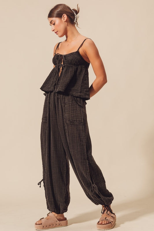 Ginny Gauze Tie Pants