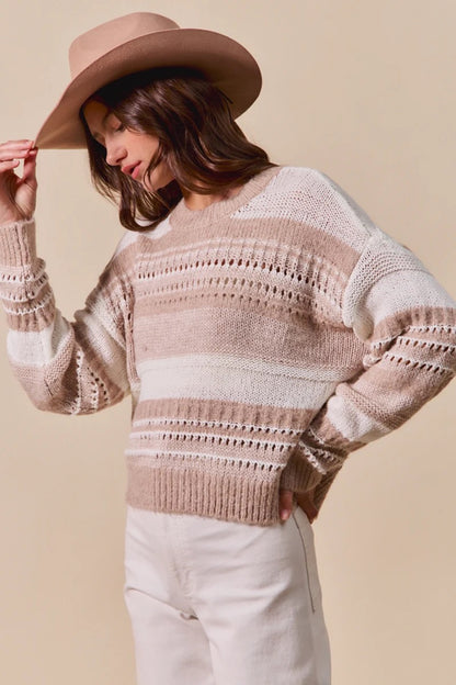 Stella Strip Sweater