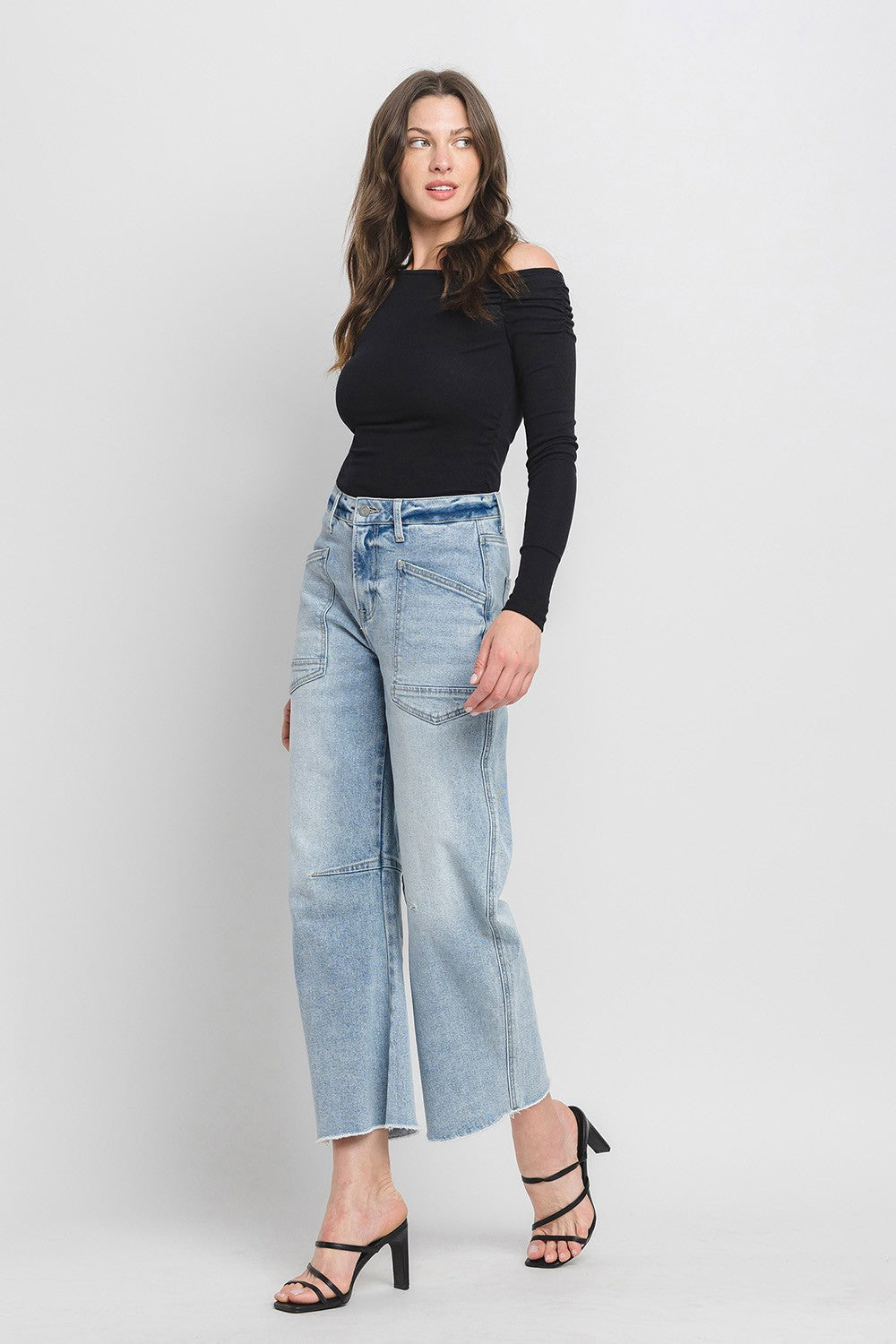 Kate Barrel Leg Jean (Reg $64)