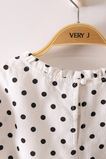 Leah Ruffle Blouse