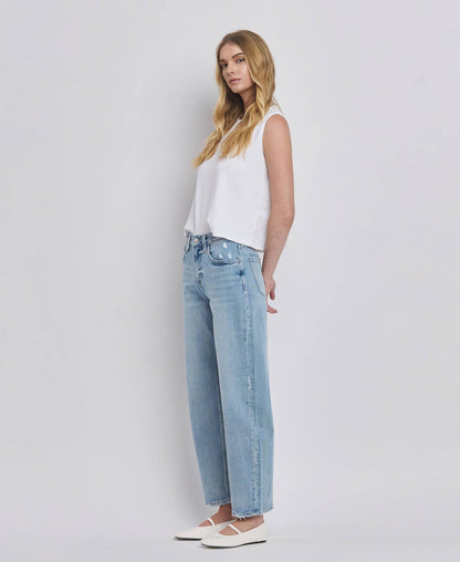 Jennie Barrel Leg Jean