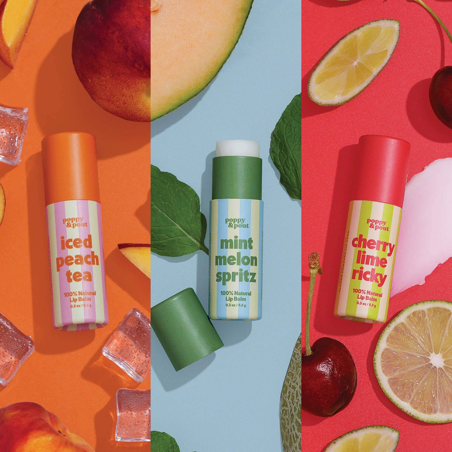 Gift Set, Retro Refreshers, Lip Balm Trio