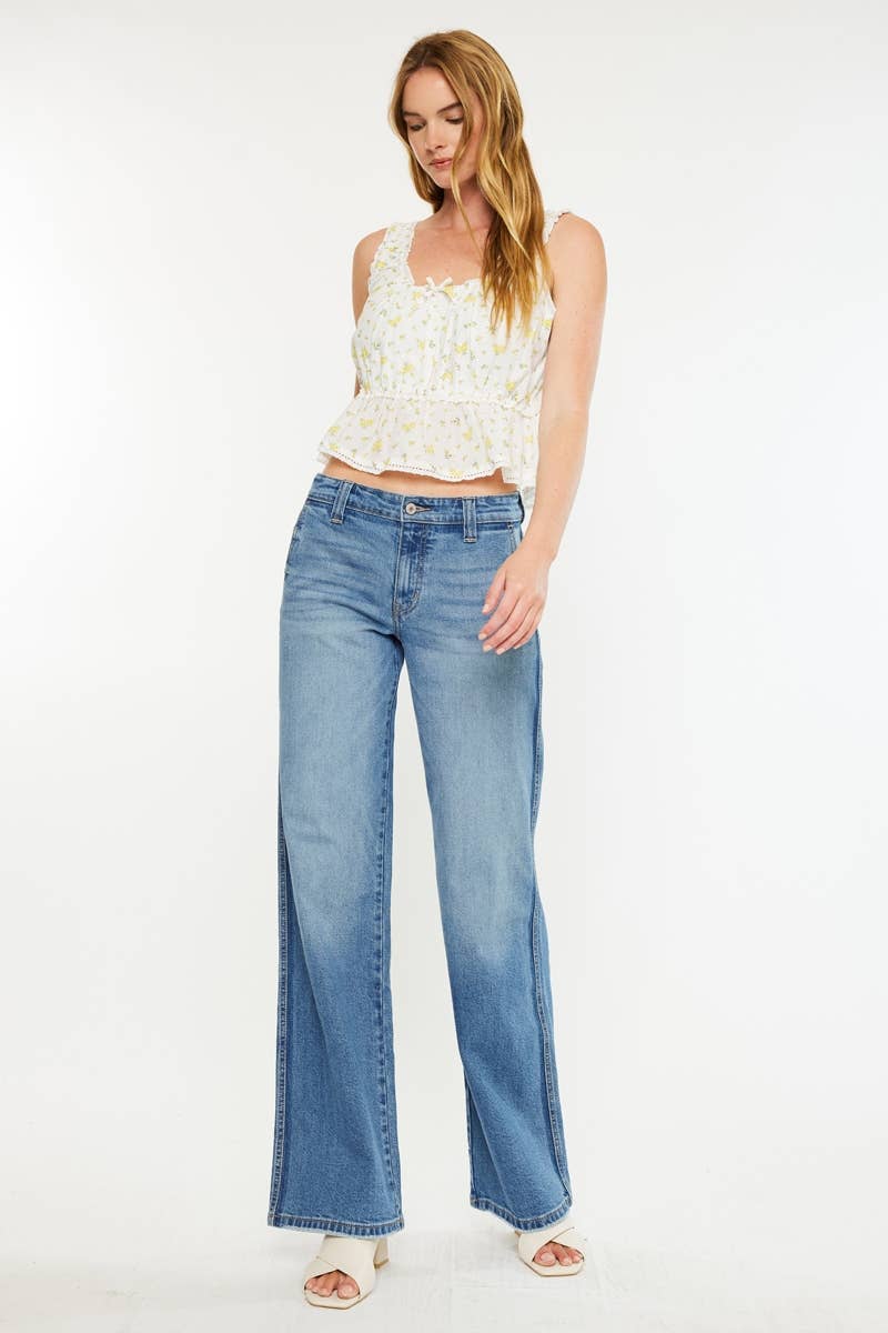 Mindy Wide Leg Jean