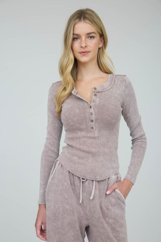 Johnny Henley Top (4 Colors)