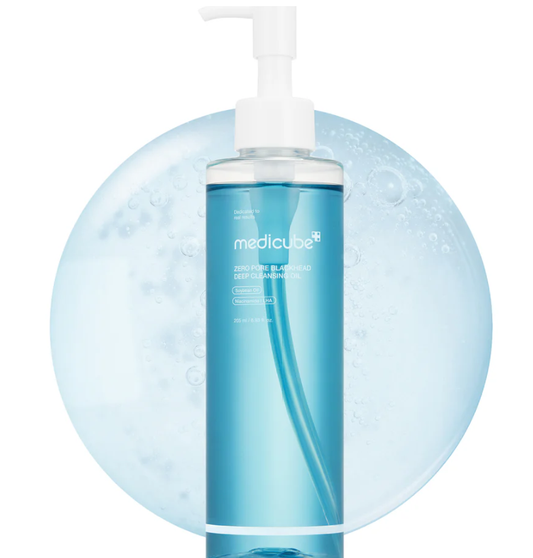 MEDICUBE Zero Pore Blackhead Deep Cleansing Oil