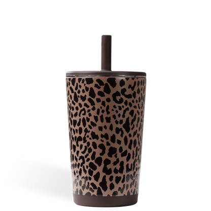 Brown Leopard HydroJug 14oz Everyday Tumbler