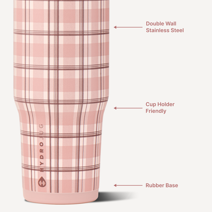 HydroJug - Pillow Talk Plaid 32 oz Ease2o