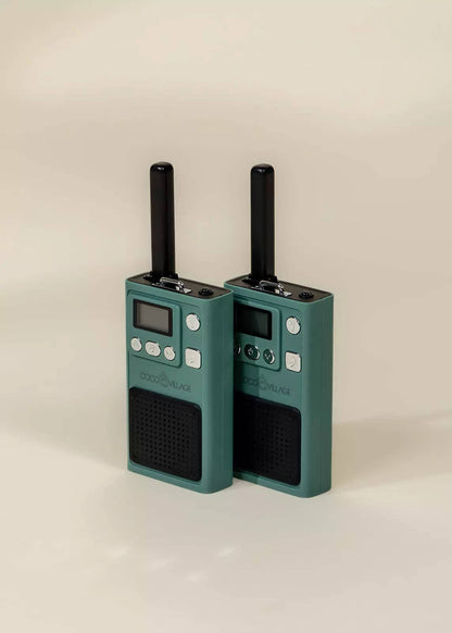 Set of 2 Walkie Talkies - Seafoam