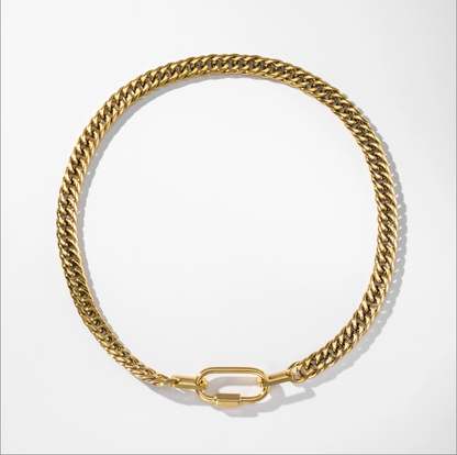 Harlow Gold Chain Necklace | Stainless Steel + Waterproof
