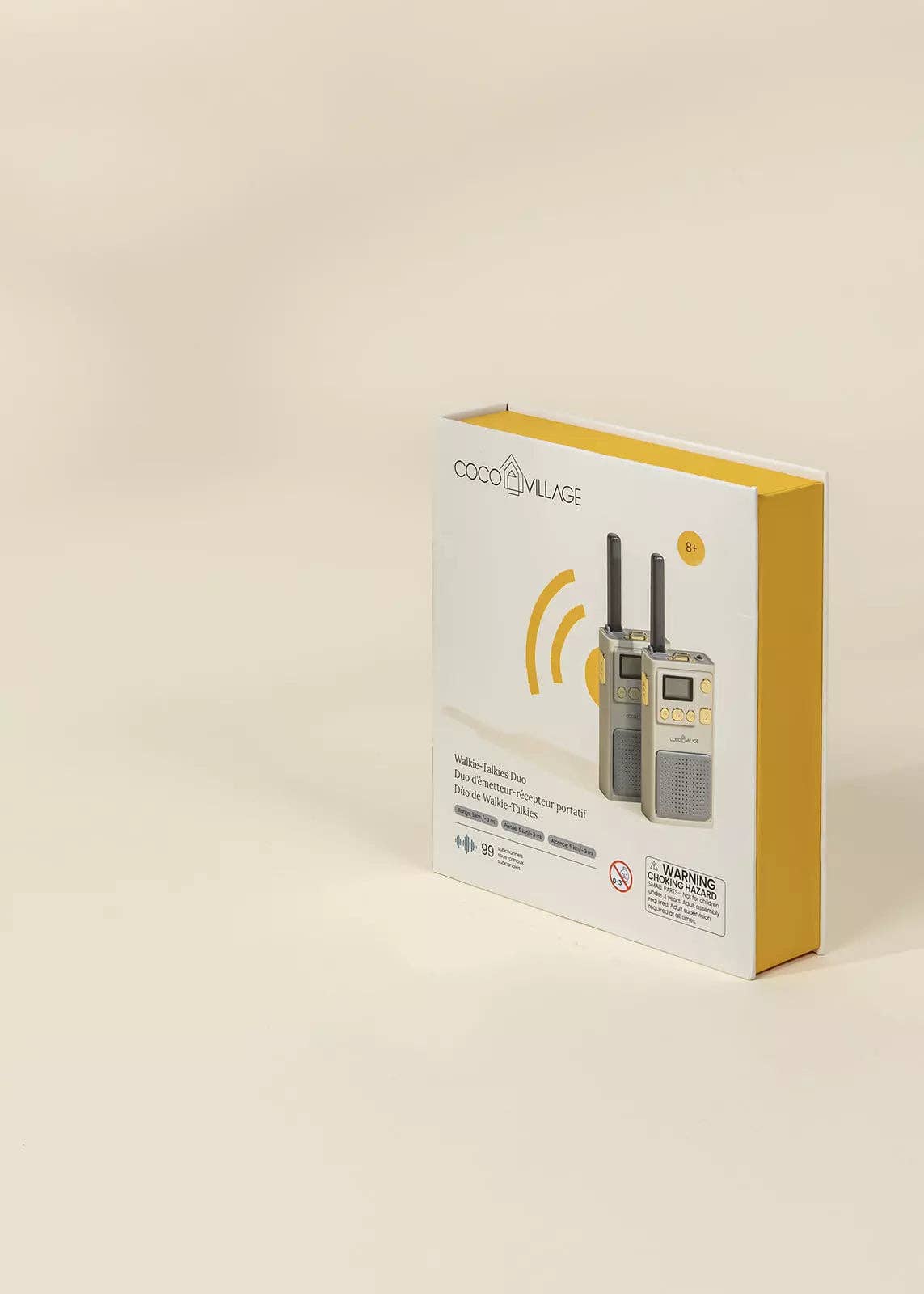 Set of 2 Walkie Talkies -  Beige