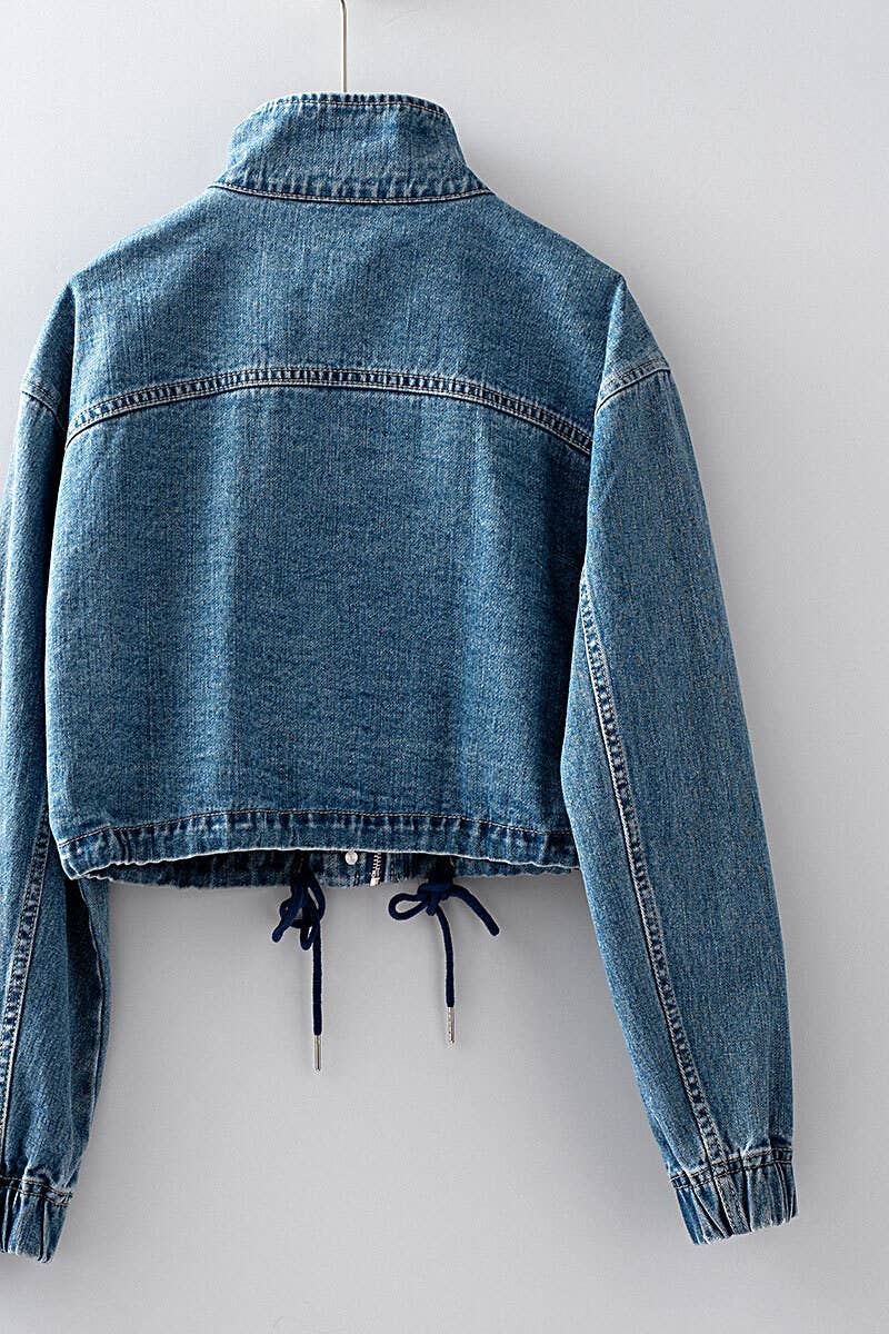 Cropped Denim Jacket