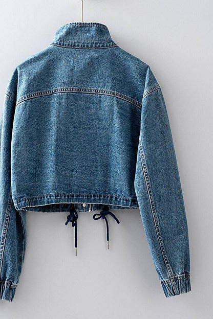 Cropped Denim Jacket