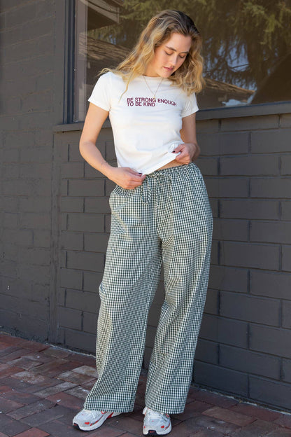 Olivia Gingham Pants