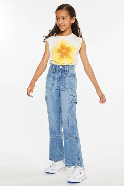 Youth Cargo Jeans