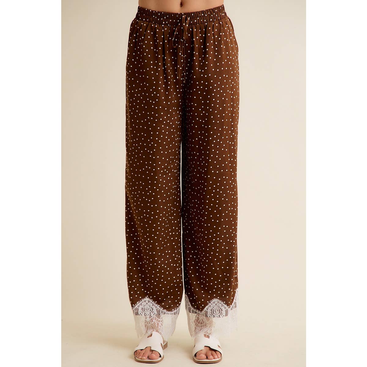 Stella Polka Dot Lace Trim