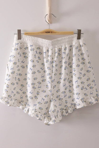 Brinley Floral Top & Shorts Set