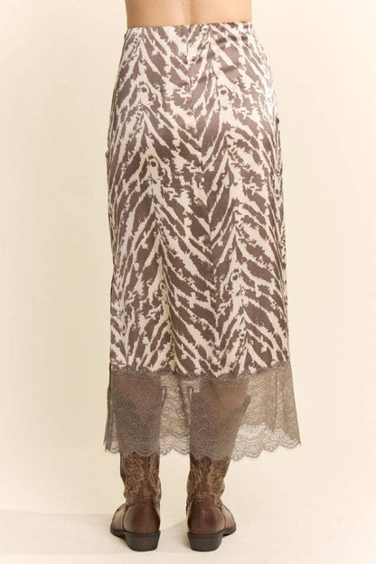 Animal Print Skirt