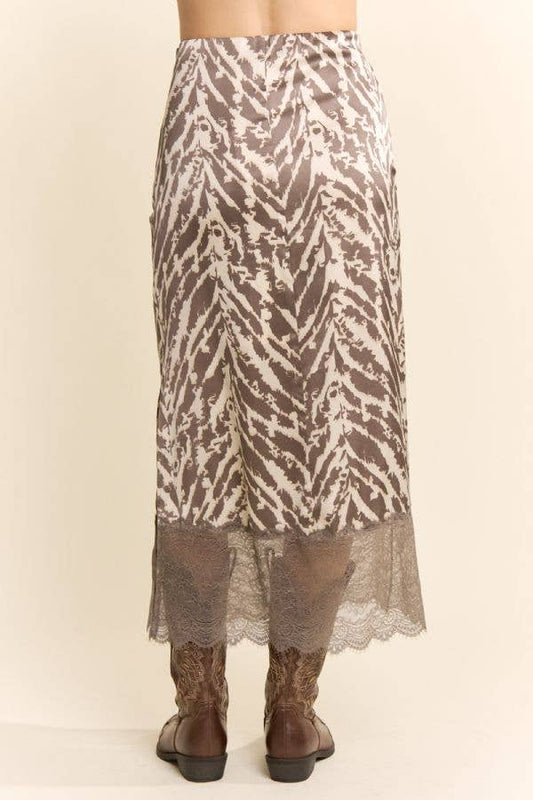 Animal Print Skirt