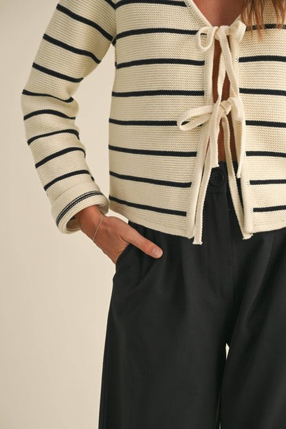 Cassie Tie Front Cardigan