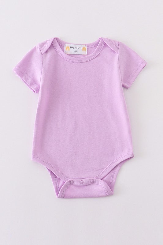 Baby- Short Sleeve Bodysuit (7 colors)