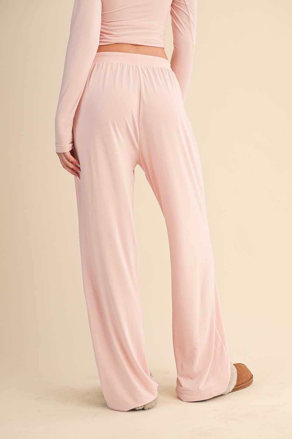 Jersey Wide Leg Pants