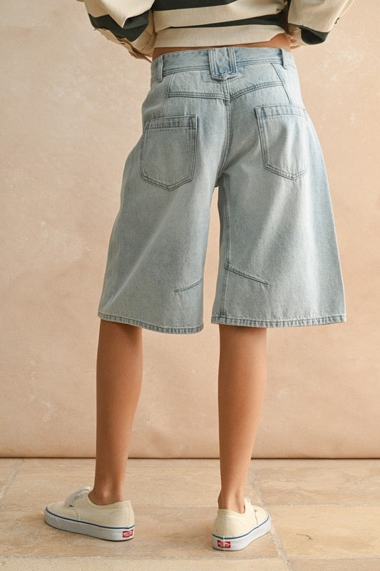 Harmony Relaxed Barrel Shorts