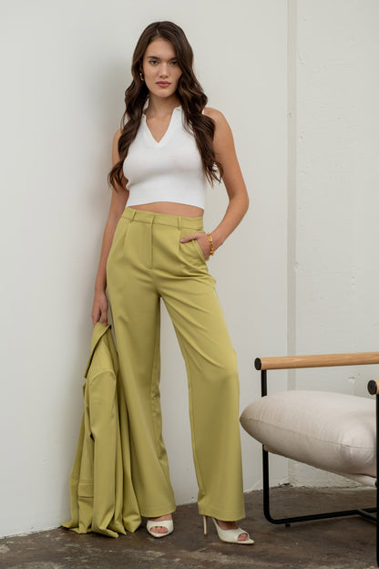 Marie Wide Leg Slacks