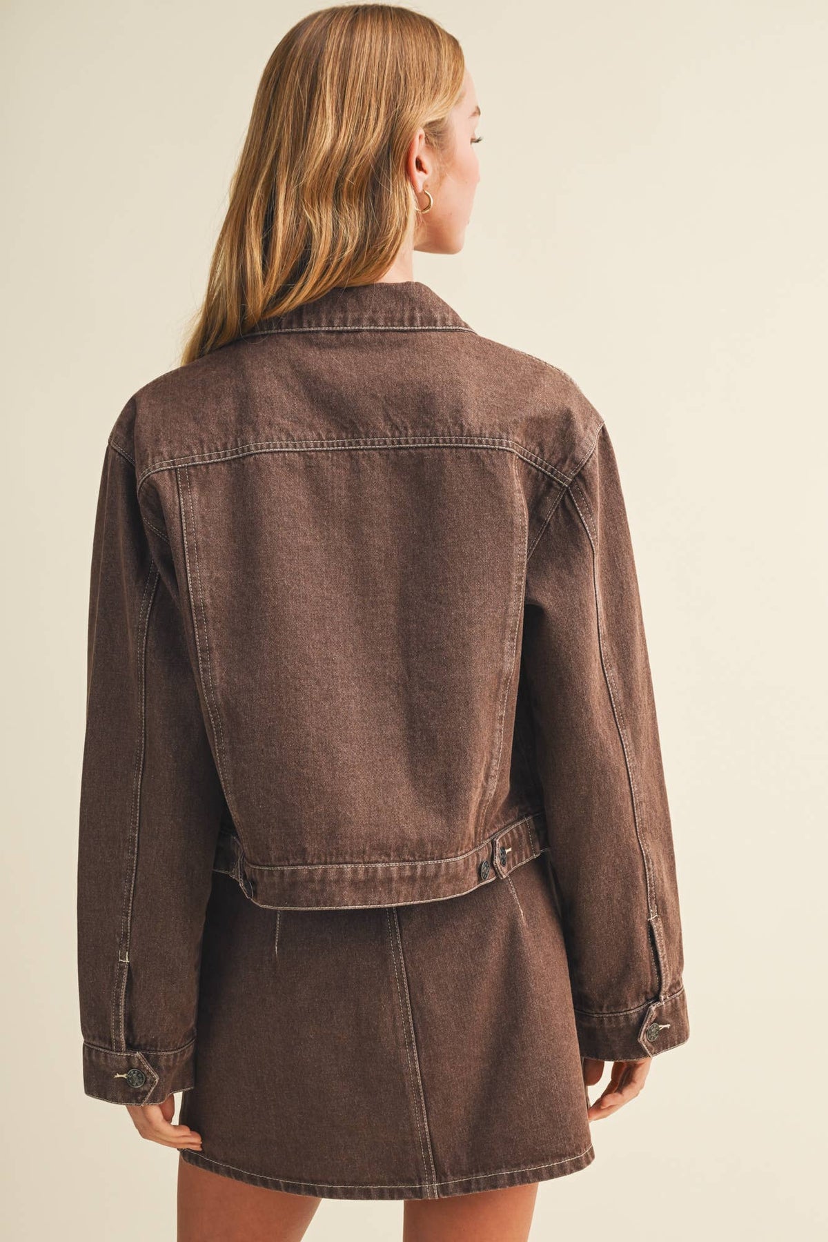Ellison Rigid Denim Trucker Jacket