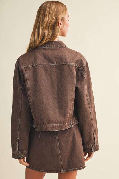 Ellison Rigid Denim Trucker Jacket